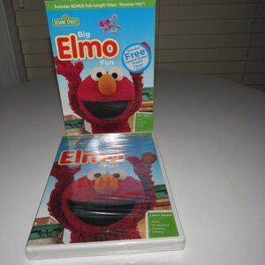 Sesame Street DVD – Big Elmo Fun + Bonus Monster Hits | Kids Learning Show